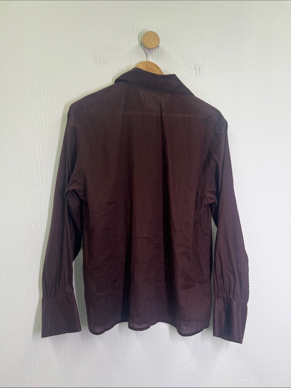 Madewell - Utility Pocket Button Down Lightweight Long Sleeve Blouse Size Medium - Picture 12 of 12